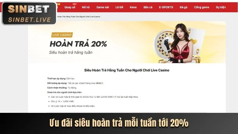 Hoàn trả hàng tuần 78wib